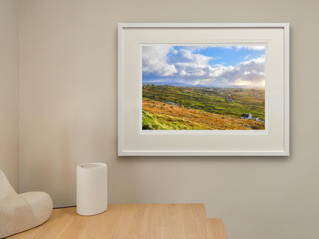 Gaeltacht Country, Donegal - signed limited edition print by Lucas Creative Art