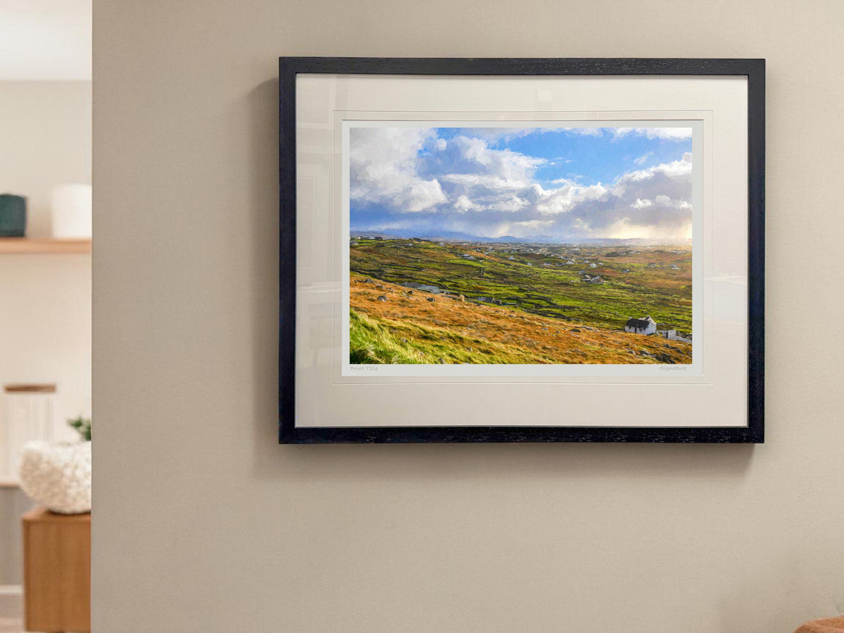 Gaeltacht Country, Donegal - signed limited edition print by Lucas Creative Art