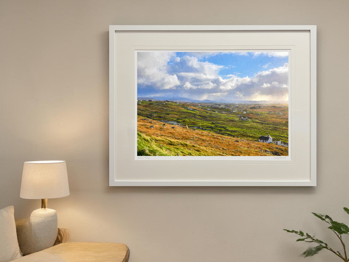Gaeltacht Country, Donegal - signed limited edition print by Lucas Creative Art