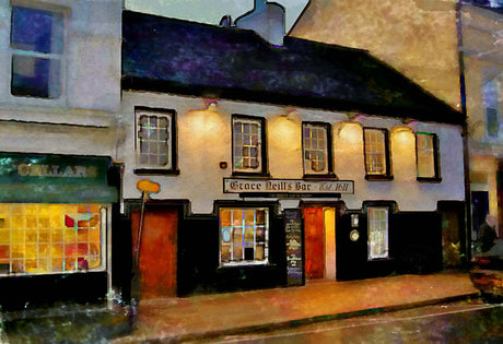 Grace Neils, Donaghadee - signed limited edition print by Lucas Creative Art