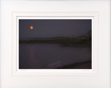 Harvest Moon, Near Millisle - signed limited edition print by Lucas Creative Art