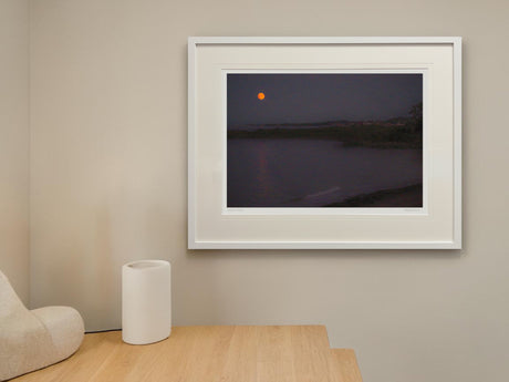 Harvest Moon, Near Millisle - signed limited edition print by Lucas Creative Art