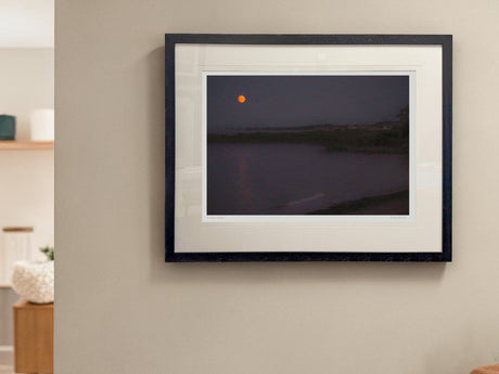 Harvest Moon, Near Millisle - signed limited edition print by Lucas Creative Art