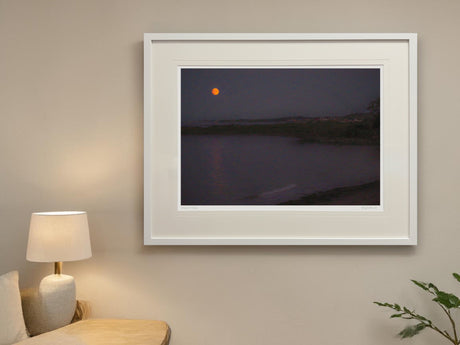 Harvest Moon, Near Millisle - signed limited edition print by Lucas Creative Art