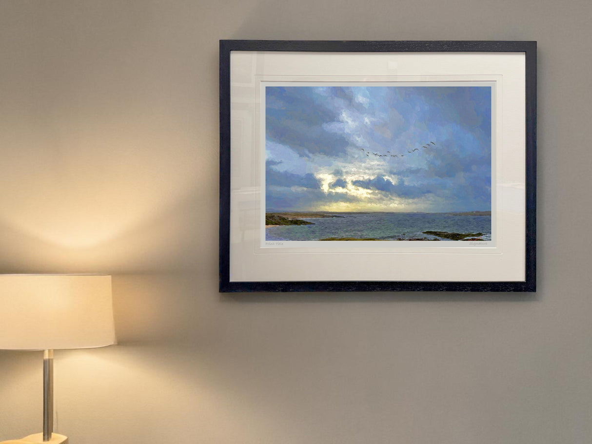 Heading Home, Port Arthur, Gweedore - signed limited edition print by Lucas Creative Art