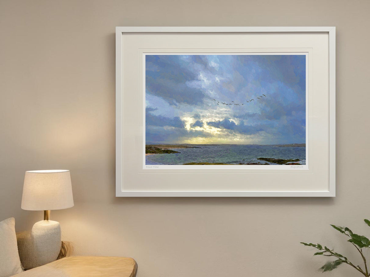 Heading Home, Port Arthur, Gweedore - signed limited edition print by Lucas Creative Art