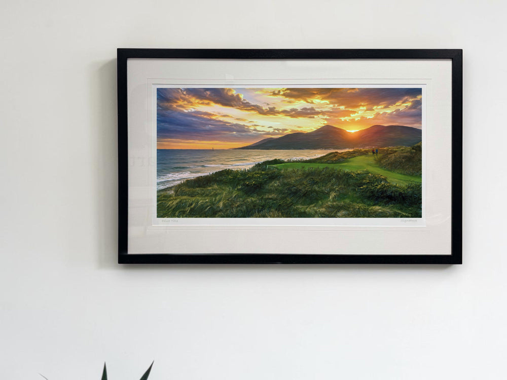 Heading In, Royal County Down - signed limited edition print by Lucas Creative Art