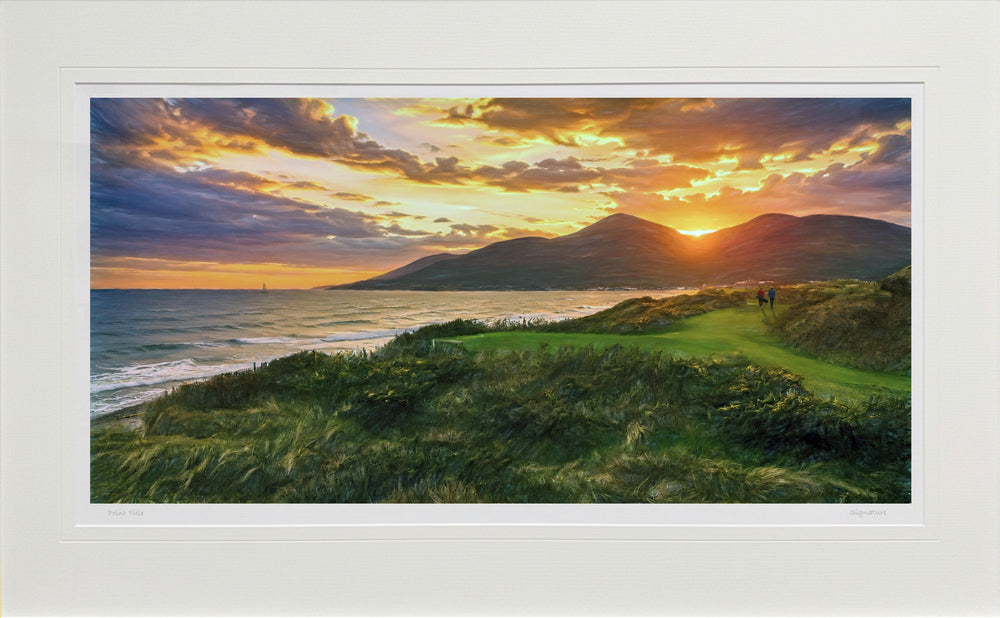 Heading In, Royal County Down - signed limited edition print by Lucas Creative Art