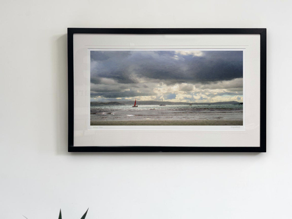 Heading Out, Downings Bay - signed limited edition print by Lucas Creative Art