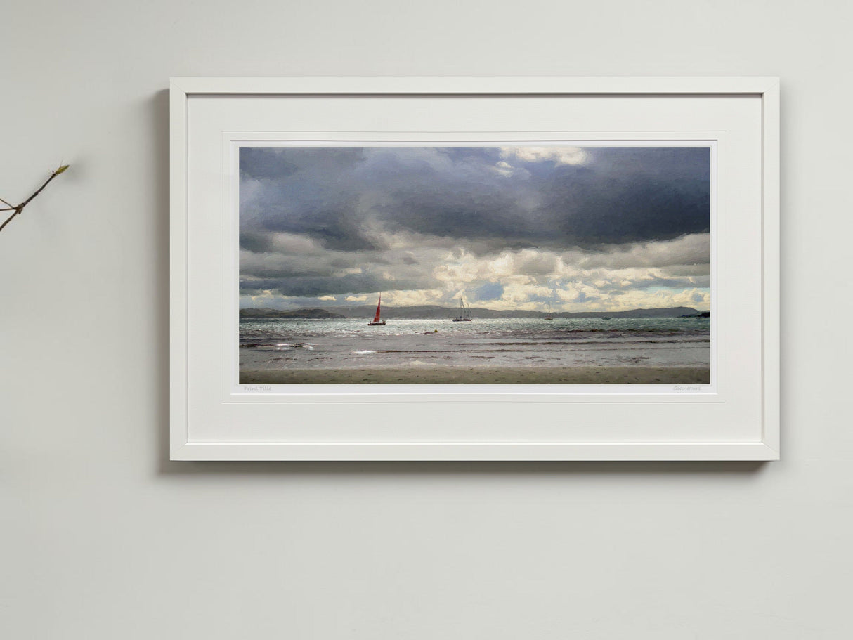 Heading Out, Downings Bay - signed limited edition print by Lucas Creative Art