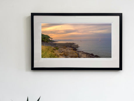 Helens Bay Towards Whitehead - signed limited edition print by Lucas Creative Art