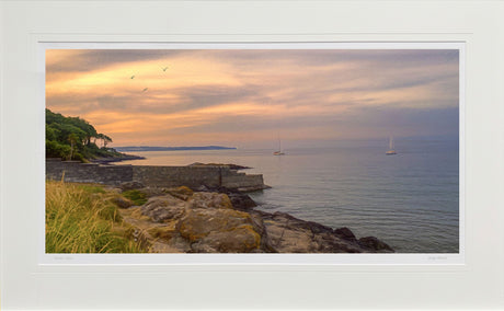 Helens Bay Towards Whitehead - signed limited edition print by Lucas Creative Art
