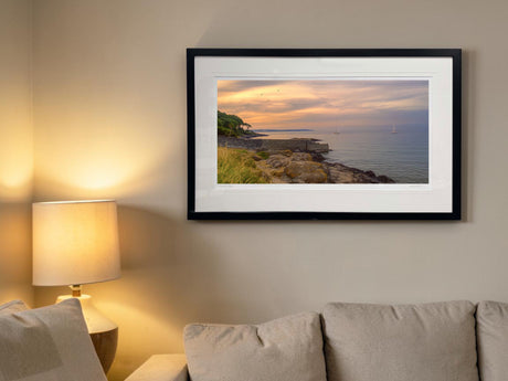 Helens Bay Towards Whitehead - signed limited edition print by Lucas Creative Art