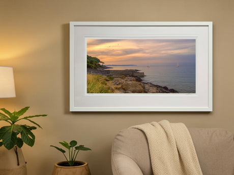Helens Bay Towards Whitehead - signed limited edition print by Lucas Creative Art