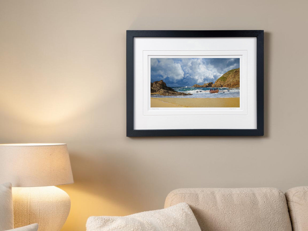 Just In Time, Rosguill - signed limited edition print by Lucas Creative Art