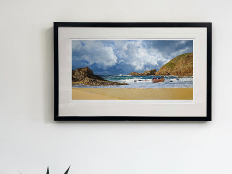 Just In Time, Rosguill - signed limited edition print by Lucas Creative Art