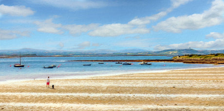 Kircubbin Towards Scrabo - signed limited edition print by Lucas Creative Art