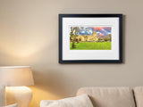 Lough Eske Castle - signed limited edition print by Lucas Creative Art