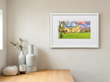 Lough Eske Castle - signed limited edition print by Lucas Creative Art
