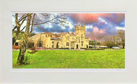 Lough Eske Castle - signed limited edition print by Lucas Creative Art