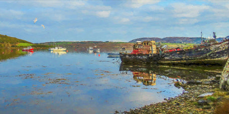 Memories, Near Rosapenna - signed limited edition print by Lucas Creative Art