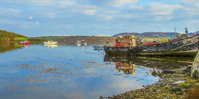 Memories, Near Rosapenna - signed limited edition print by Lucas Creative Art