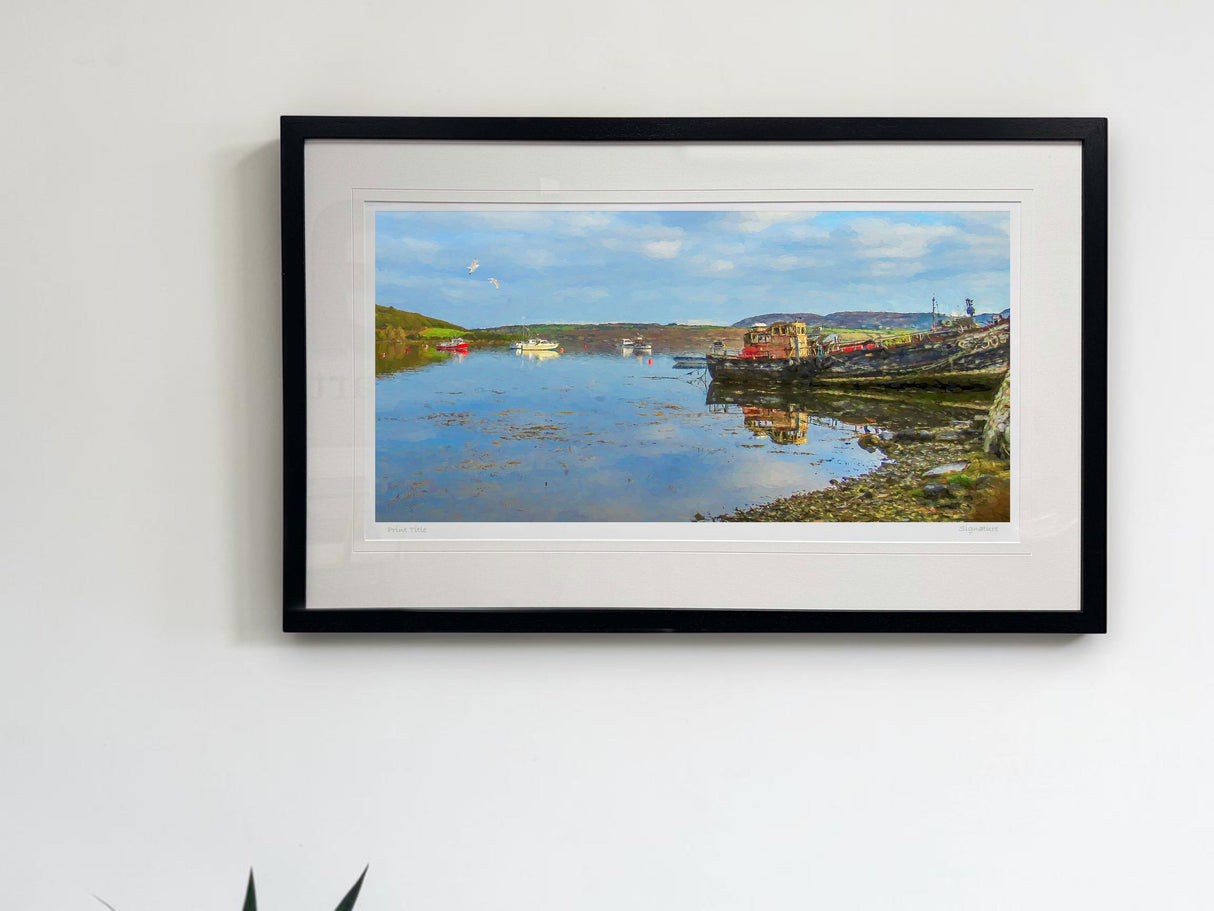 Memories, Near Rosapenna - signed limited edition print by Lucas Creative Art