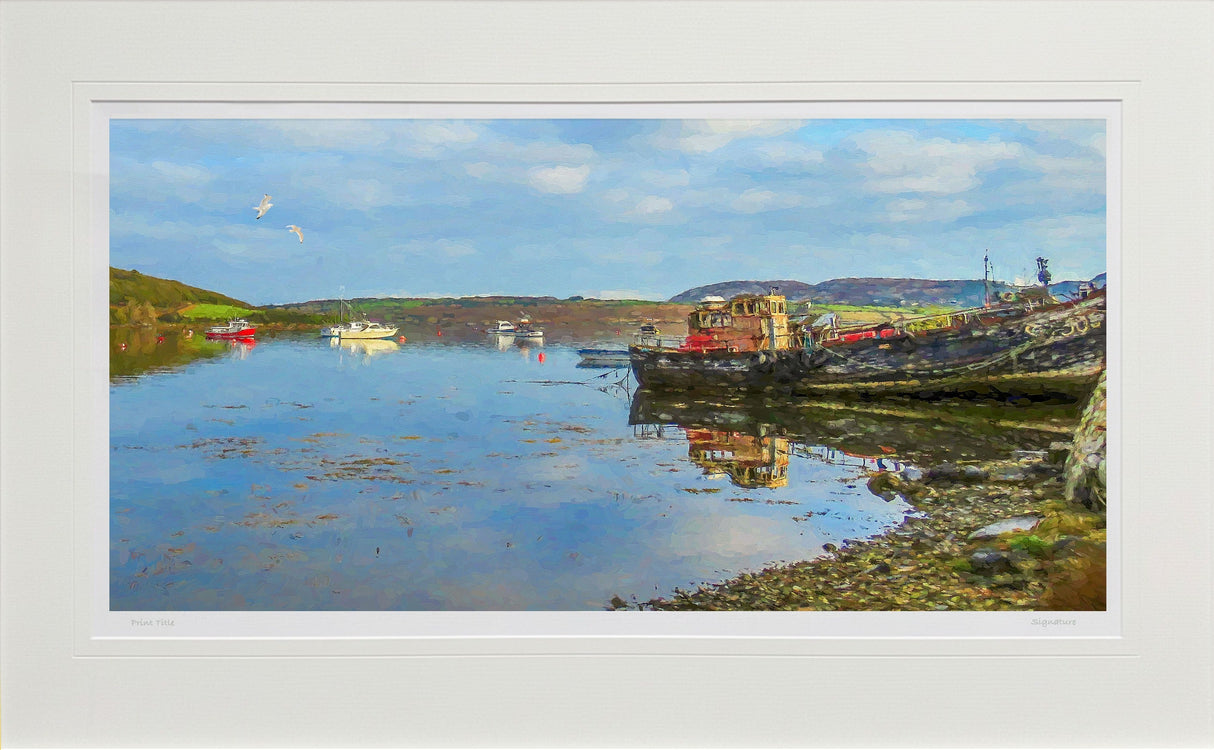 Memories, Near Rosapenna - signed limited edition print by Lucas Creative Art