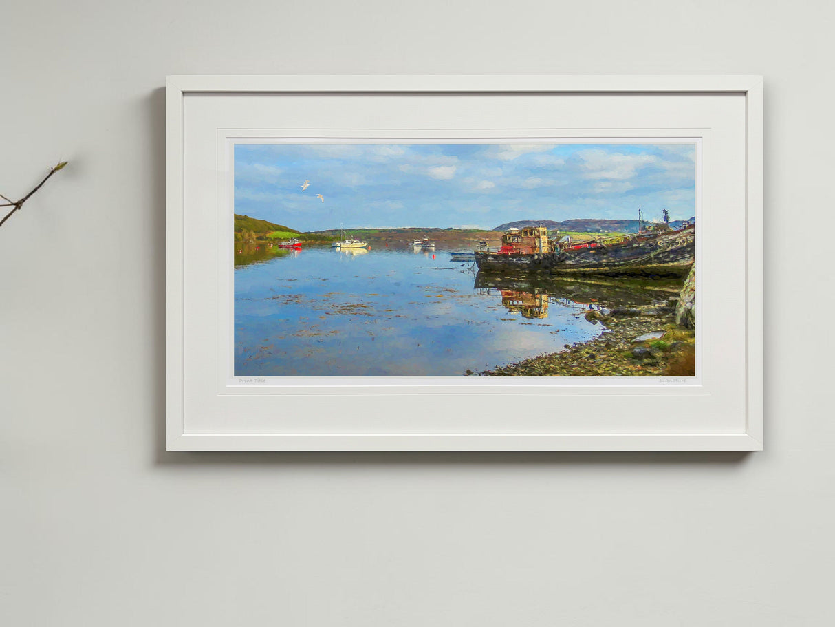 Memories, Near Rosapenna - signed limited edition print by Lucas Creative Art