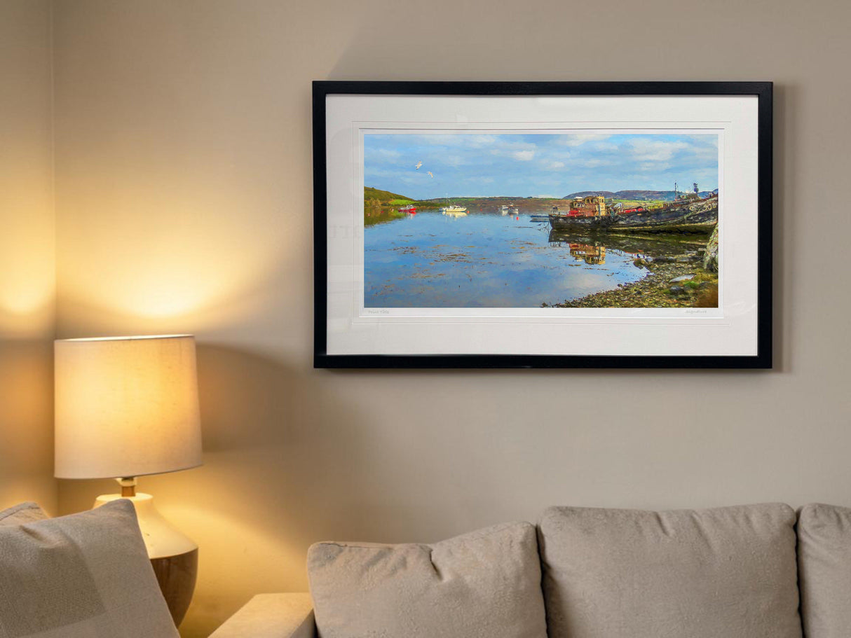 Memories, Near Rosapenna - signed limited edition print by Lucas Creative Art