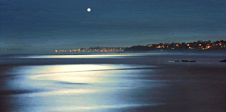 Moonlight Bay, From Helens Bay - signed limited edition print by Lucas Creative Art