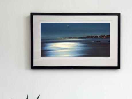 Moonlight Bay, From Helens Bay - signed limited edition print by Lucas Creative Art