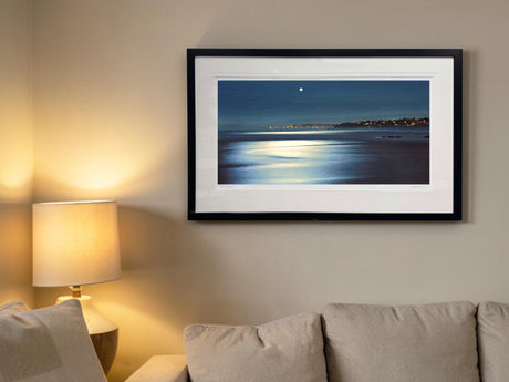 Moonlight Bay, From Helens Bay - signed limited edition print by Lucas Creative Art