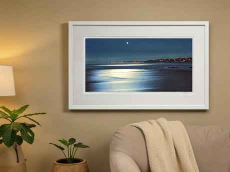 Moonlight Bay, From Helens Bay - signed limited edition print by Lucas Creative Art