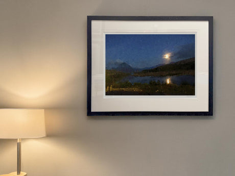 Moonlight Gweedore - Standard Framed Black