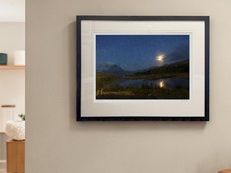 Moonlight Gweedore - XL Framed Black