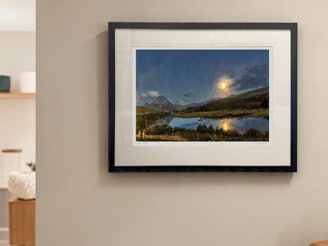 Moonlight Gweedore II - XL Framed Black