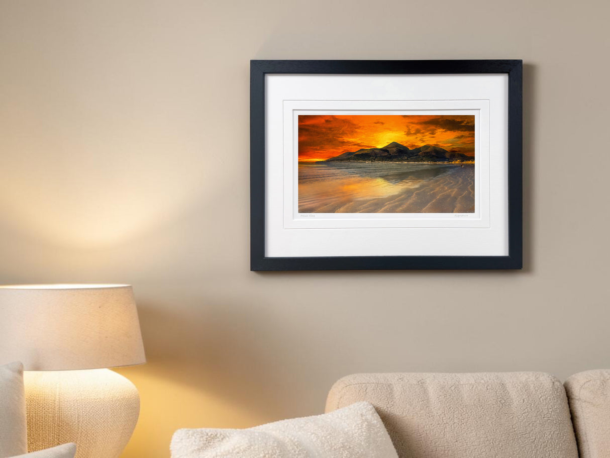 Mourne Sunset From Murlough Beach