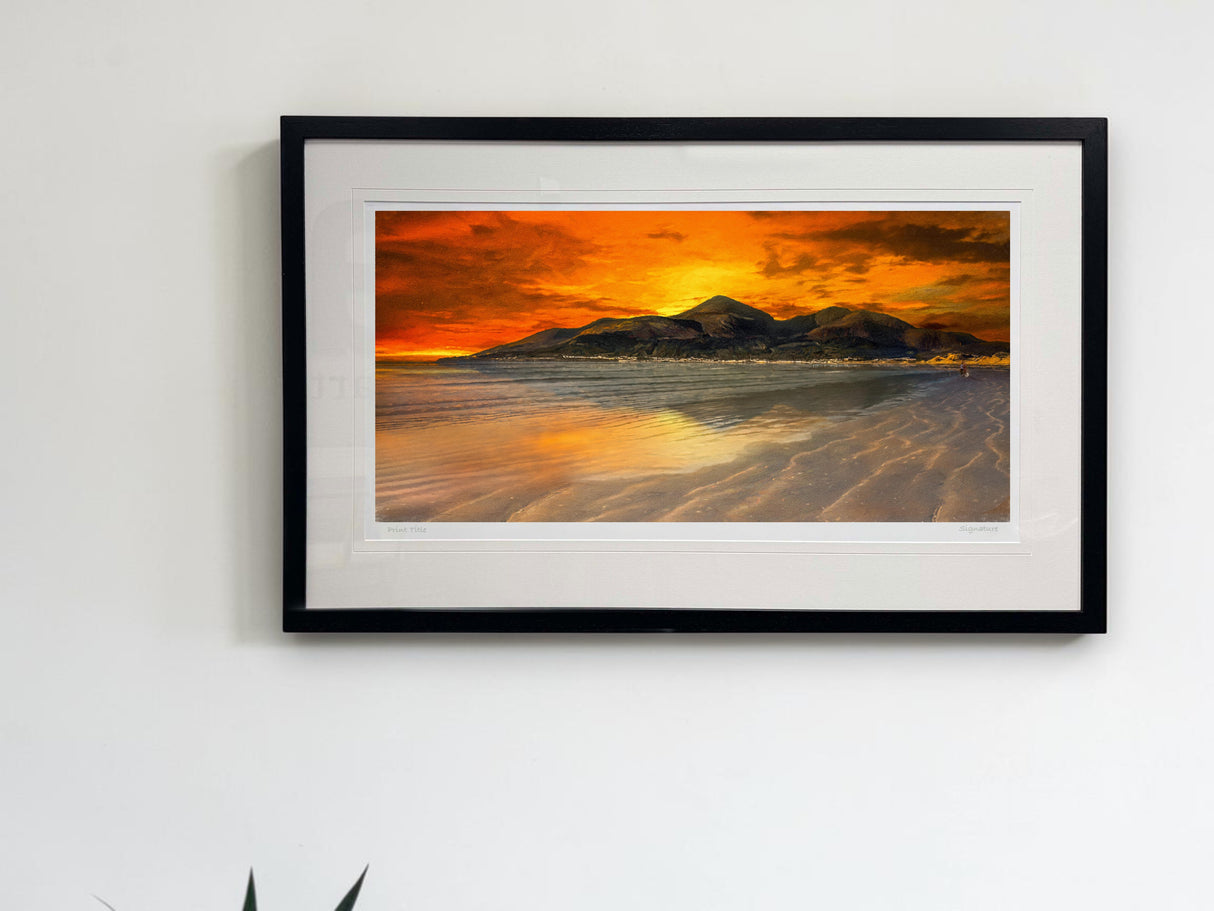 Mourne Sunset From Murlough Beach