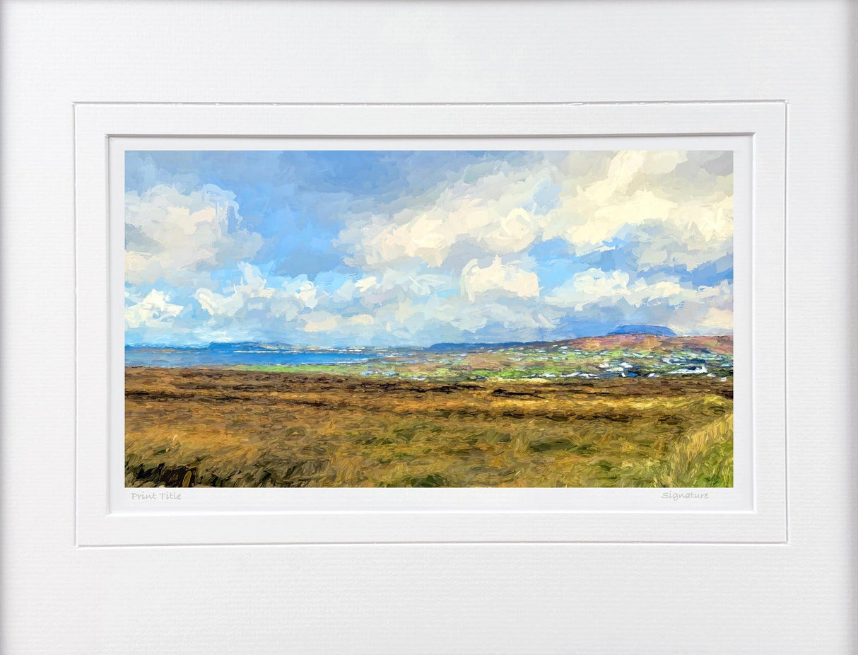 Muckish From Cnoc Fola - signed limited edition print by Lucas Creative Art