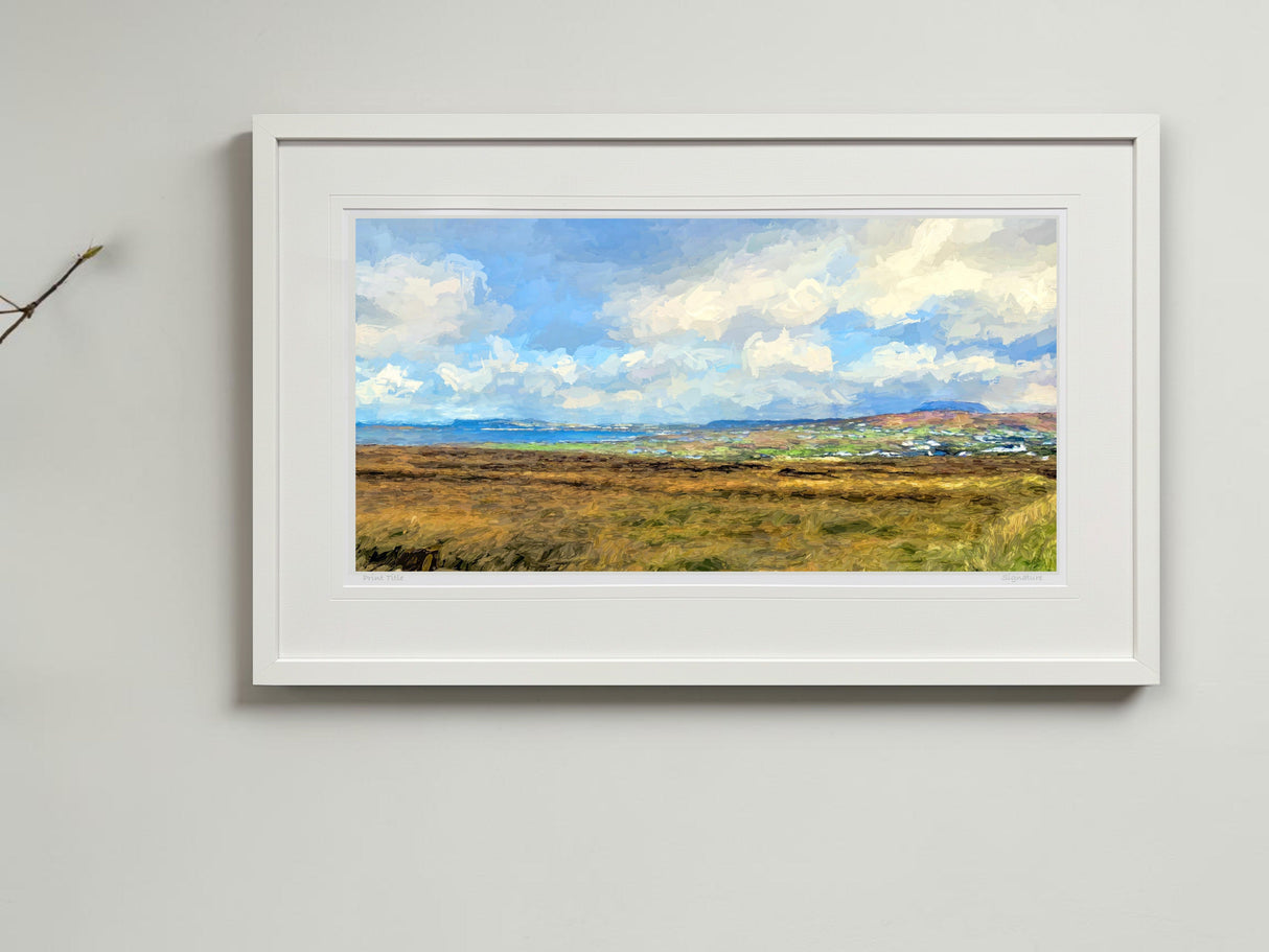 Muckish From Cnoc Fola - signed limited edition print by Lucas Creative Art
