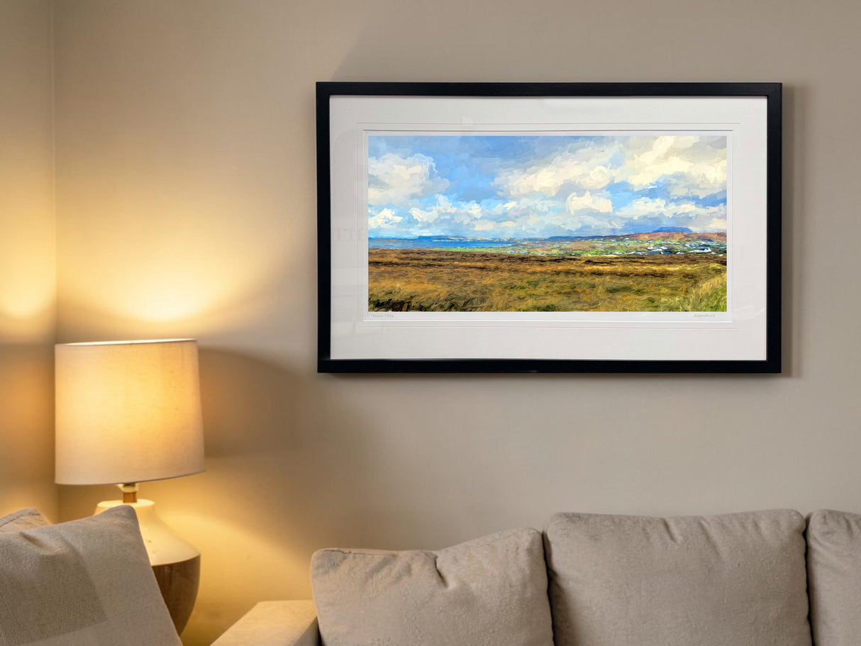 Muckish From Cnoc Fola - signed limited edition print by Lucas Creative Art