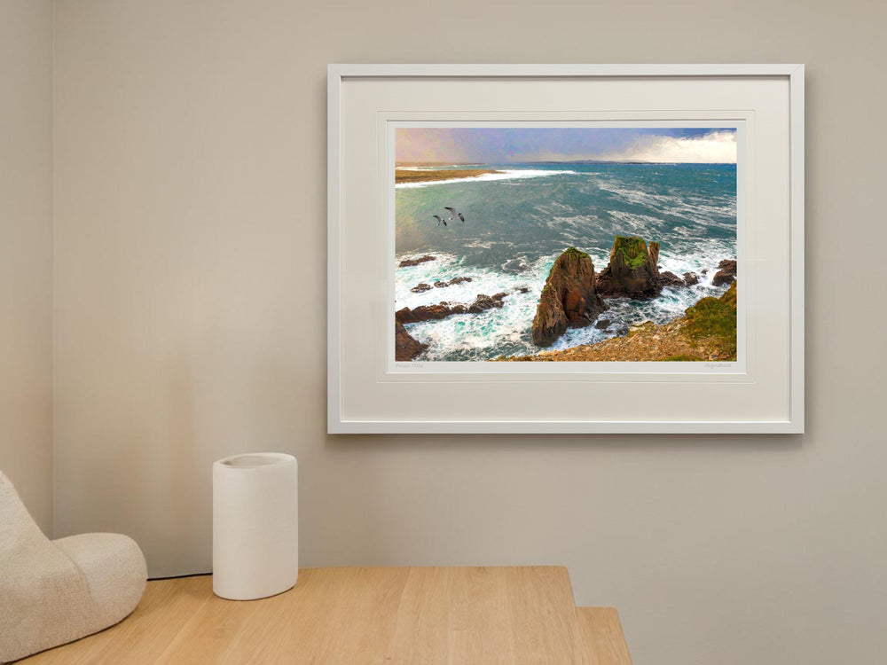 Near And Far, Cnoc Fola - signed limited edition print by Lucas Creative Art