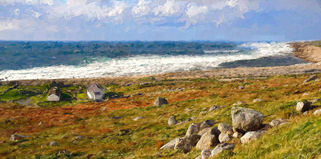 Near Bloody Foreland, Donegal - signed limited edition print by Lucas Creative Art