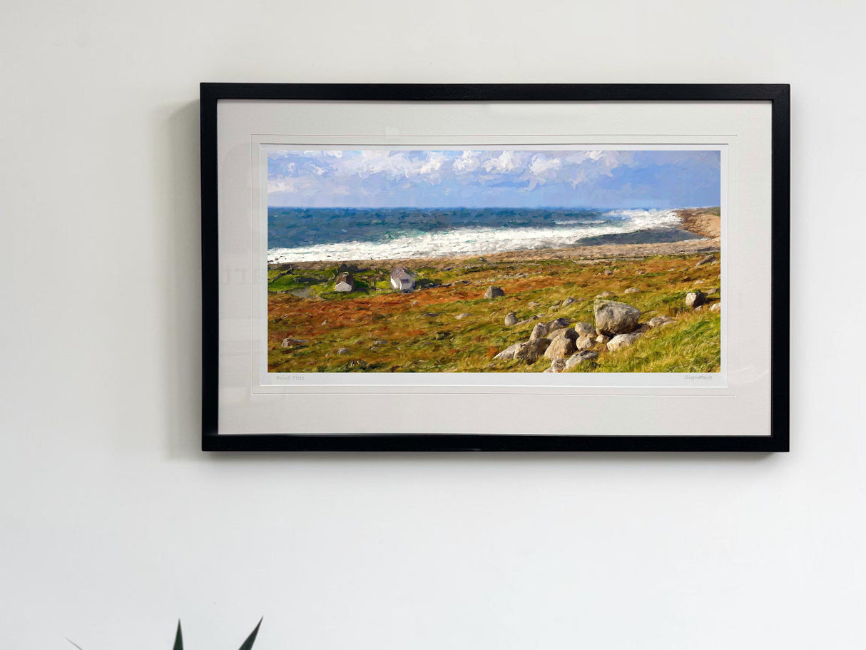 Near Bloody Foreland, Donegal - signed limited edition print by Lucas Creative Art