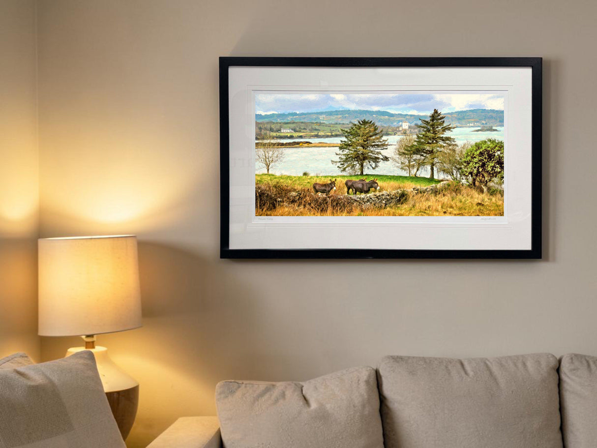 Near Doe Castle, Donegal - signed limited edition print by Lucas Creative Art