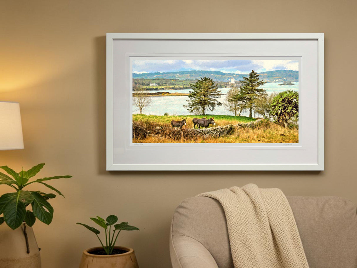 Near Doe Castle, Donegal - signed limited edition print by Lucas Creative Art