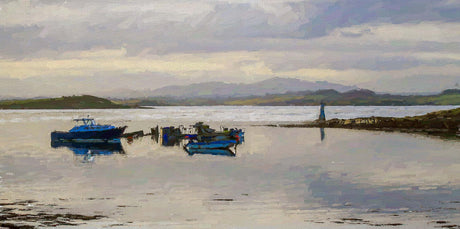 Near Portaferry - signed limited edition print by Lucas Creative Art