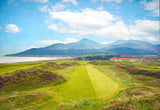 Nearing The Turn, Royal County Down - signed limited edition print by Lucas Creative Art