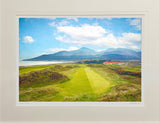Nearing The Turn, Royal County Down - signed limited edition print by Lucas Creative Art